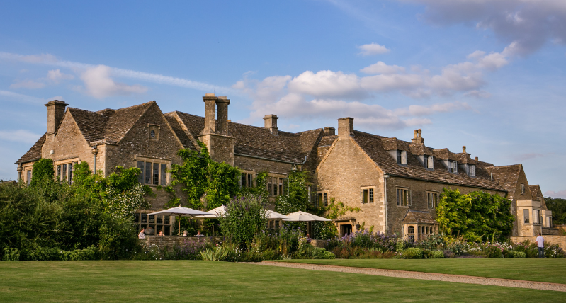 Whatley Manor Hotel in Wiltshire